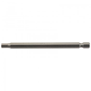Hexagonal Insert Bit, 5mm, 1/4” Hex, 100mm Long (Pack of 1) Hexagonal Insert Bit, 5mm, 1/4” Hex, 100mm Long (Pack of 1)