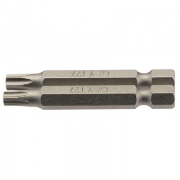 Draper TX-STAR® Insert Bit, 1/4&rdquo; Hex, 50mm Long, T27 (Pack of 2)
