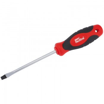 Plain Slot Soft Grip Screwdriver, 5 x 100mm