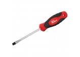 Plain Slot Soft Grip Screwdriver, 6 x 100mm