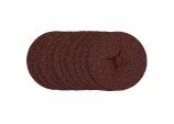 Fibre Sanding Discs, 115mm, 24 Grit, (Pack of 10)