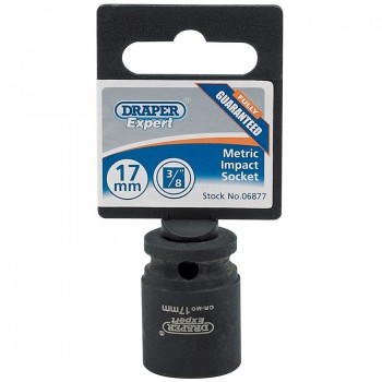 Expert HI-TORQ® 6 Point Impact Socket, 3/8&rdquo; Sq. Dr., 17mm