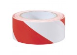 Hazard Tape Roll, 33m x 50mm, Red and White