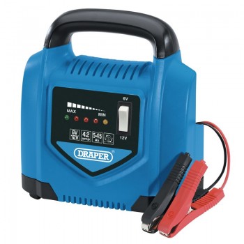 6/12V Battery Charger, 4.2A, 5 - 45Ah