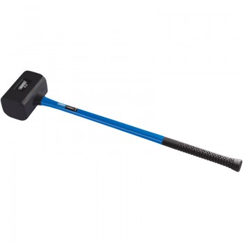 Rubber Dead Blow Hammer with Fibreglass Shafts, 3.6kg/128oz