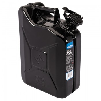 Steel Fuel Can, 10L, Black