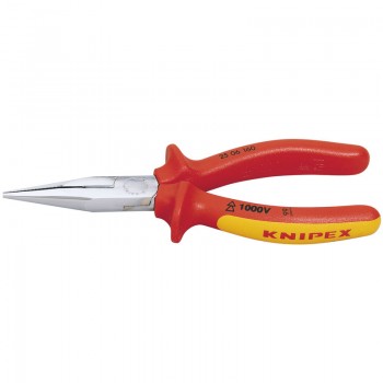 Knipex 25 06 160 SBE Fully Insulated Long Nose Pliers, 160mm