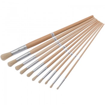 Artist Paint Brush Set (10 Piece)