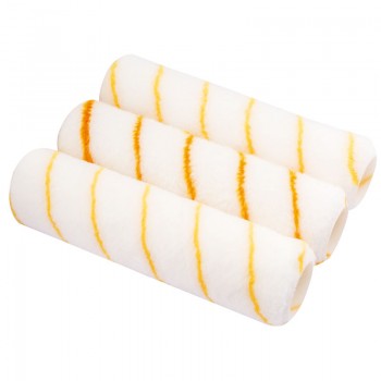 Polyester Paint Roller Sleeves, 38 x 230mm (Pack of 3)