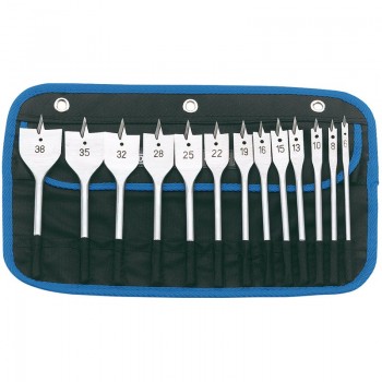 Flat Wood Bit Set (13 Piece)