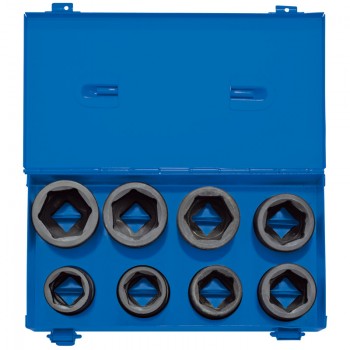 Metric Impact Socket Set in Metal Case, 3/4&rdquo; Sq. Dr. (8 Piece)