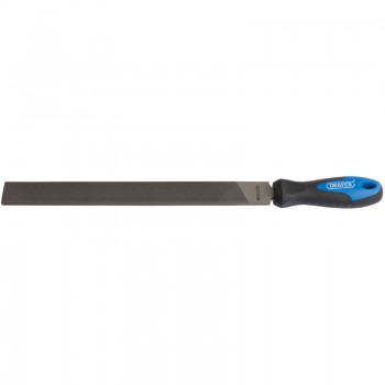 Soft Grip Engineer&rsquo;s Hand File and Handle, 300mm