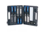 Soft Grip Wood Chisel Kit, 140mm (8 Piece)