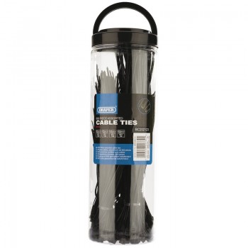 Assorted Nylon Cable Tie Pack (650 Piece)