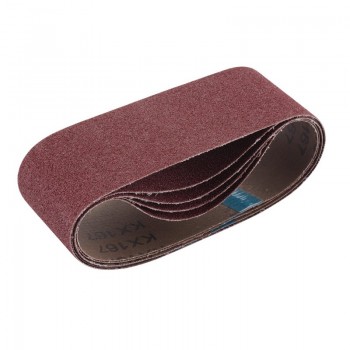 Cloth Sanding Belt, 75 x 457mm, 80 Grit (Pack of 5) Cloth Sanding Belt, 75 x 457mm, 80 Grit (Pack of 5)