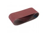 Cloth Sanding Belt, 100 x 610mm, 80 Grit (Pack of 5)