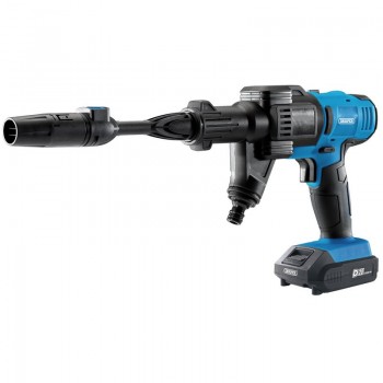 D20 20V Cordless Pressure Washer Kit, 1 x 2.0Ah Battery, 1 x Fast Charger