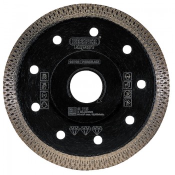 Turbo-X Porcelain Diamond Blade, 115mm
